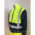 3M Waterproof Hi Vis Reflective Safety Working Jackets Raincoat For Winter